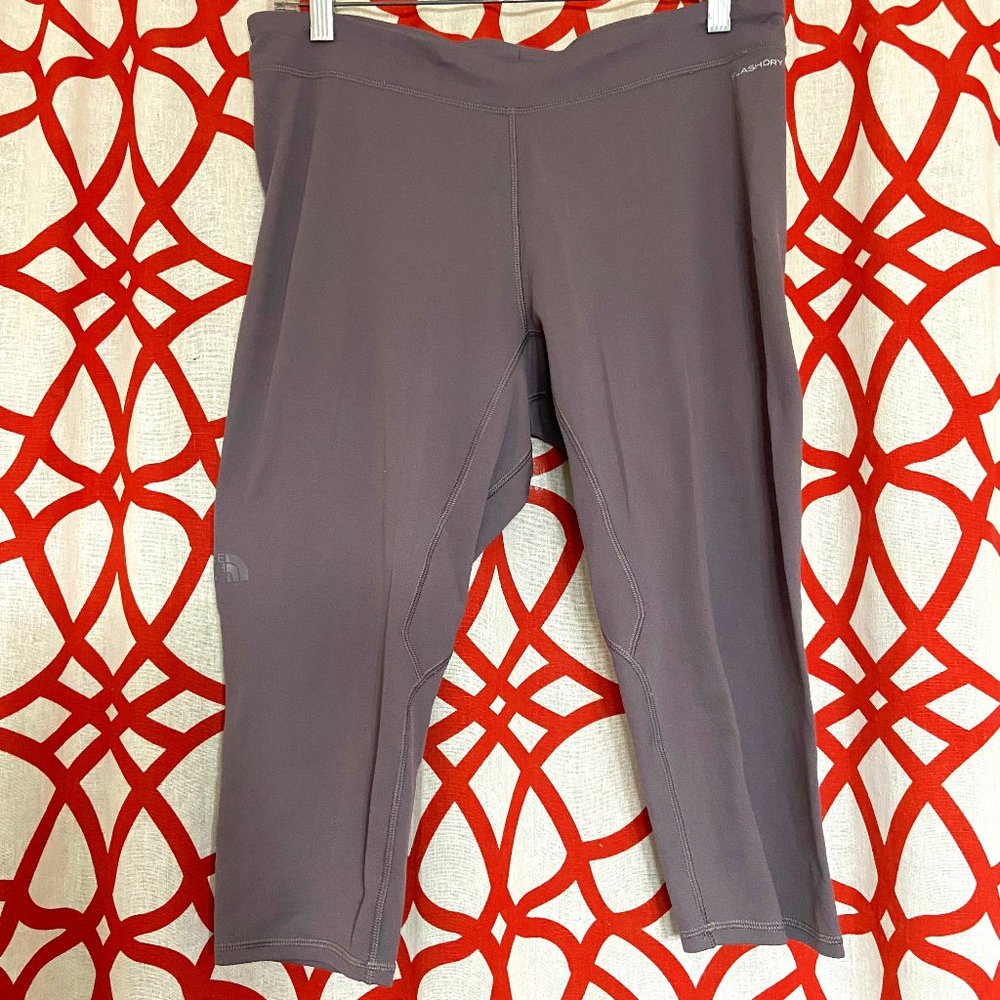 North Face 3/4 Base Layer Winter Warm Leggings